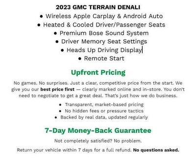 2023 GMC Terrain AWD 4dr Denali