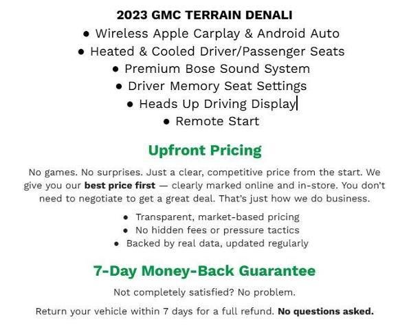 2023 GMC Terrain AWD 4dr Denali