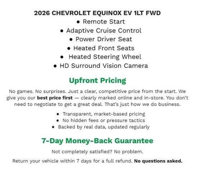 2026 Chevrolet Equinox EV 4dr LT1 w/PCY