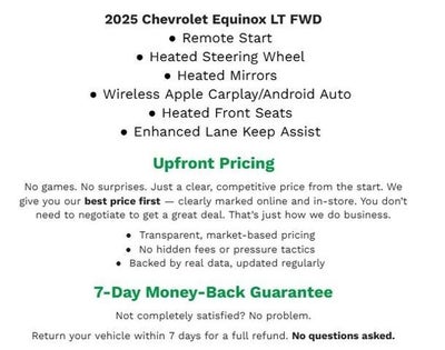 2025 Chevrolet Equinox FWD 4dr LT w/1LT