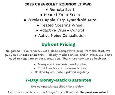 2025 Chevrolet Equinox AWD 4dr LT w/2LT