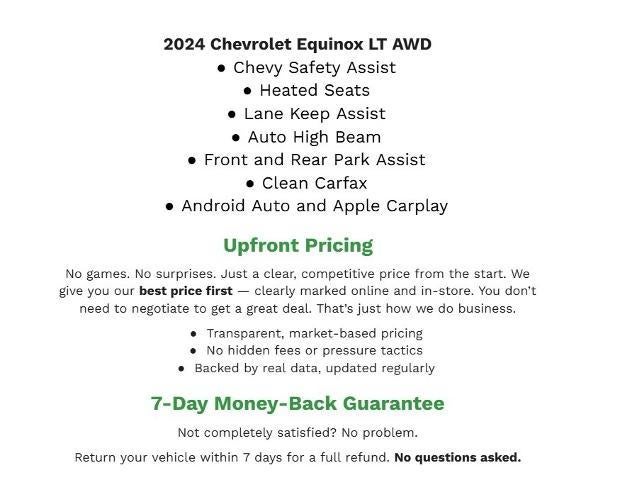 2024 Chevrolet Equinox AWD 4dr LT w/1LT