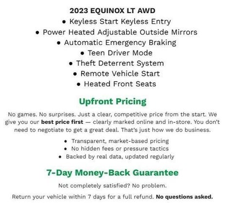 2023 Chevrolet Equinox AWD 4dr LT w/1LT