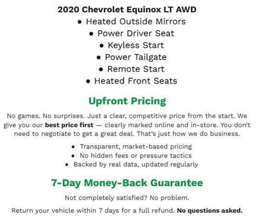 2020 Chevrolet Equinox AWD 4dr LT w/1LT