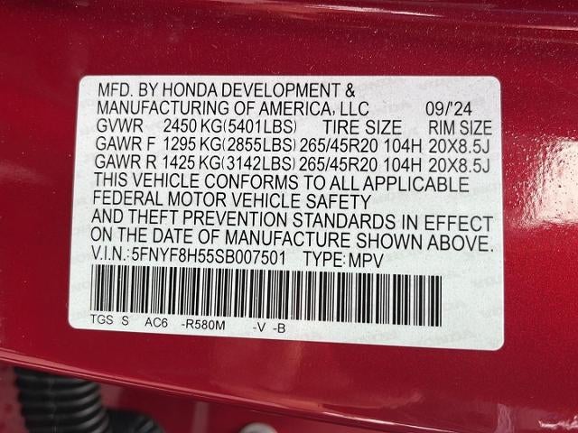 2025 Honda Passport EX-L AWD