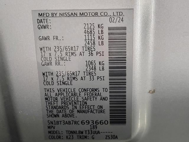 2024 Nissan Rogue AWD S