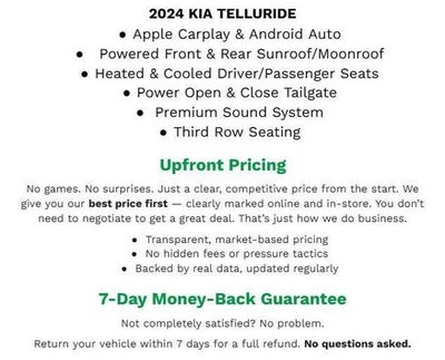 2024 Kia Telluride SX Prestige X-Line AWD