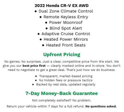 2022 Honda CR-V EX AWD