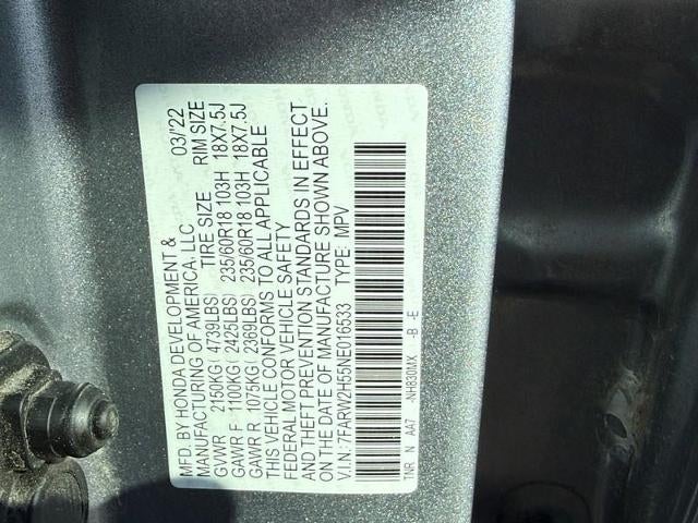 2022 Honda CR-V EX AWD