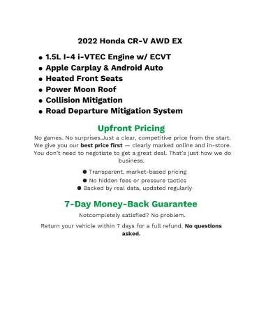 2022 Honda CR-V EX AWD