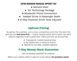 2018 Nissan Rogue Sport AWD SV