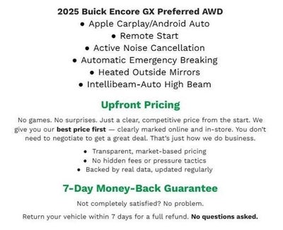 2025 Buick Encore GX AWD 4dr Preferred