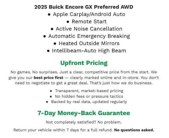 2025 Buick Encore GX AWD 4dr Preferred