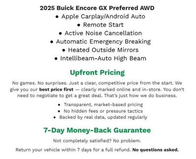 2025 Buick Encore GX AWD 4dr Preferred