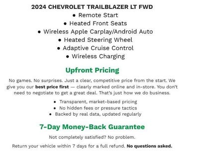 2024 Chevrolet Trailblazer FWD 4dr LT