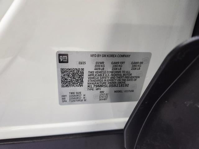 2025 Chevrolet Trailblazer AWD 4dr LT