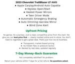 2023 Chevrolet Trailblazer AWD 4dr LT