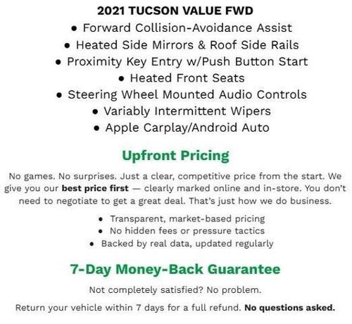 2021 Hyundai Tucson Value FWD